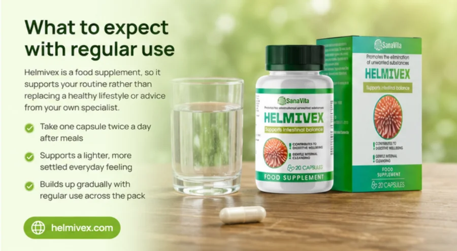 Helmivex — what to expect with regular use